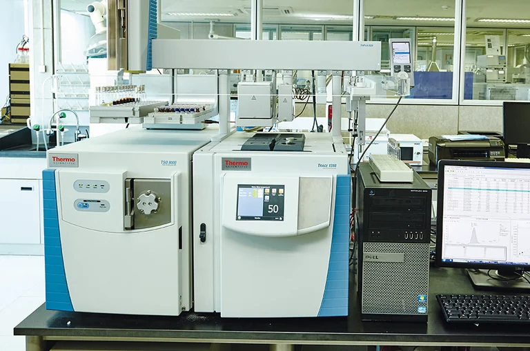 Food research equipment shown by Nongshim Taekyung